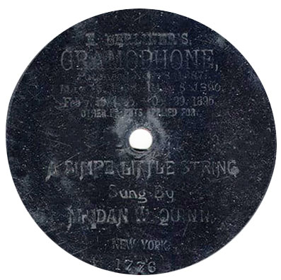 Berliner's Gramophone 1776